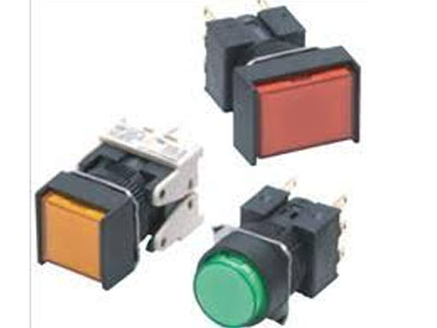 Pushbutton Switch (Detachable) (Lighted/Non-Lighted) (Cylindrical 16-dia.)